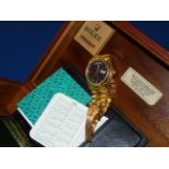 Rolex 18ct day date President 1988 (working) men's watch serial no. 18038 (incl box and papers)