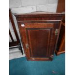 Oak antique corner cupboard