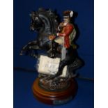 Limited Edition Royal Doulton Dick Turpin figure and stand