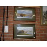 Pair of signed Lake District prints by Peter Symonds