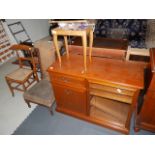 Victorian prayer chair, chair, cabinet and sewing box