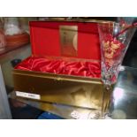 Boxed Waterford Crystal Gold Champagne flute