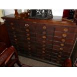 36 drawer filing cabinet (Leeds & Bradford maker)