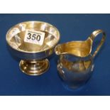 Birmingham Silver jug and bowl