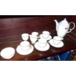 Crown Devon coffee set