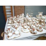 Large Collection of Royal Albert Country Rose