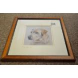 Limited edition Labrador print by Peter Barber