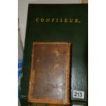 Confiseur Diderot book and Greek copy of Gallimachus by Blomfield