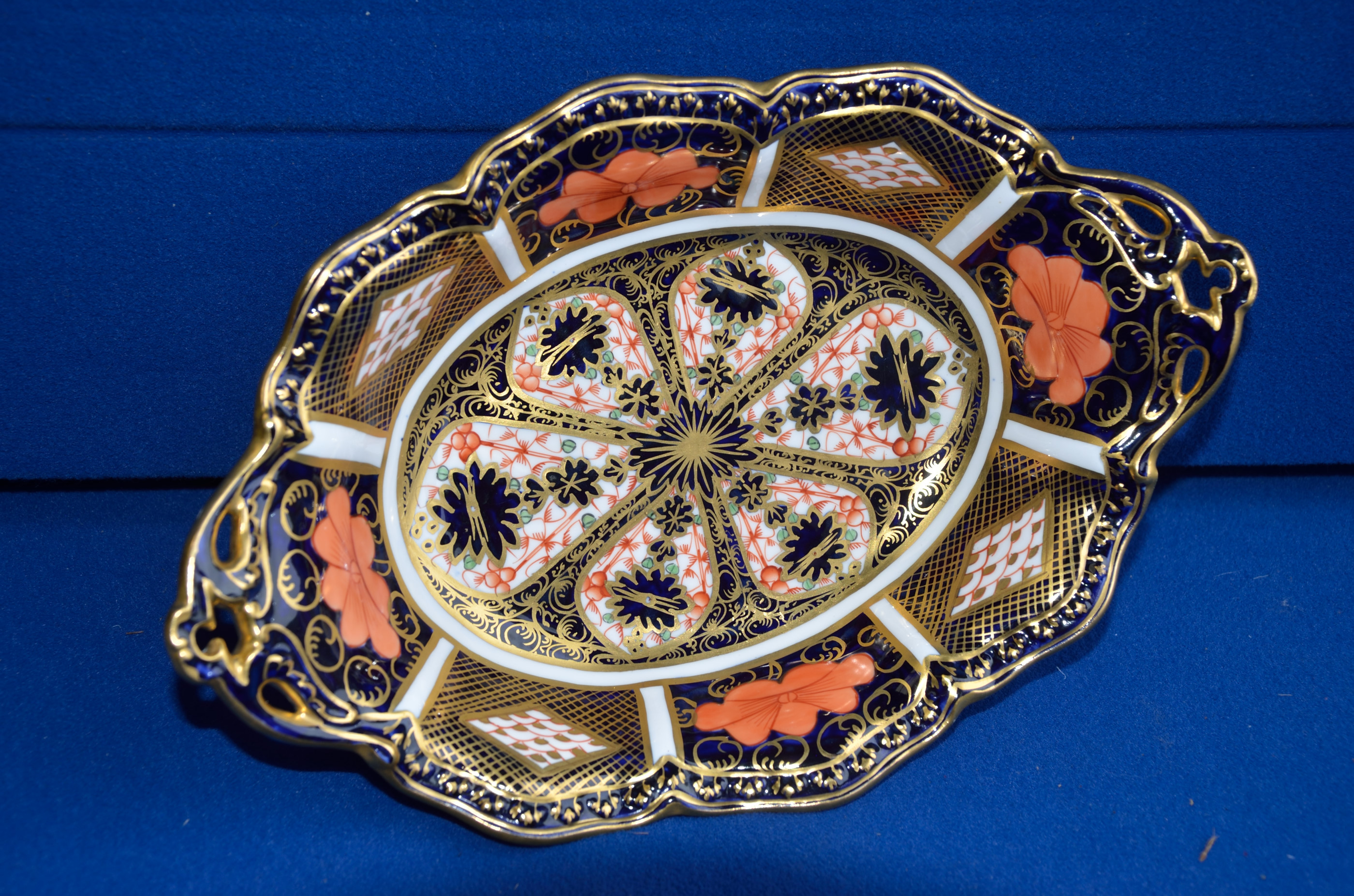 Royal Crown Derby Imari oval serving dish