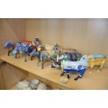 Set of 11 Cowparade animal figures