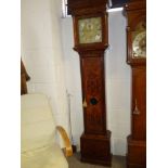 8 Day Clock by Richard Finch London 1733 with Marquetry Walnut case