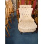 Victorian nursing chair