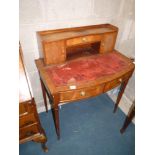 Repro. Mahogany ladies writing desk