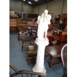 1.6m ht Plaster statue