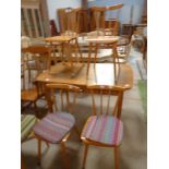 4 Ercol dining chairs