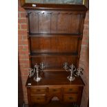 75cm Small oak dresser