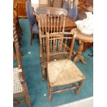 Antique Spindle chair + 1