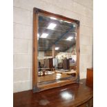 Large modern wall mirror