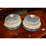 Pair of Pontesa Castillian dinner tureens