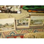 2 x Walter Horswell and J Lisle 1974 watercolours