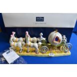 Disney showcase Royal Doulton Cinderella "Off to the Ball" figure