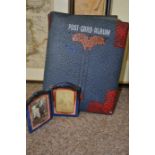 Vintage Postcard Book & Photo Frame