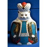 Royal Crown Derby Persian Royal Cat paperweight