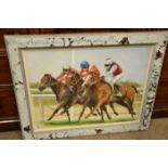 Watercolour of Race Horse 'L D Berreby'