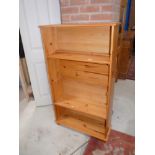 Pine bookshelf