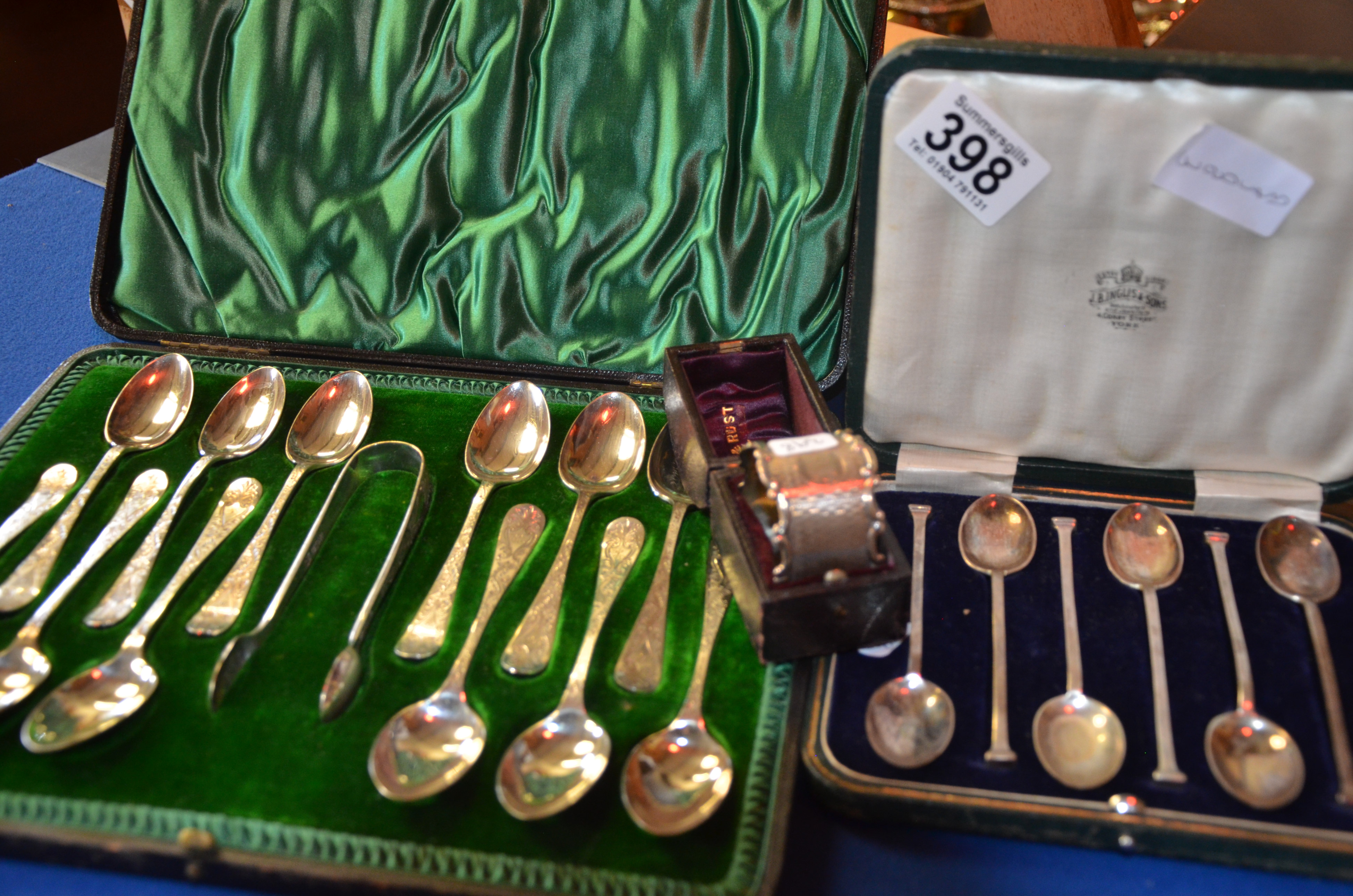 Silver spoons etc