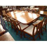 Yew Wood dining suite