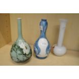 Trio of Oriental vases