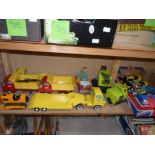 Collection of Tonka vehicles