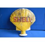 Shell advertising sign