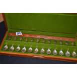 Royal Horticultural silver spoons