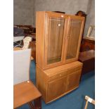 Ercol display cabinet