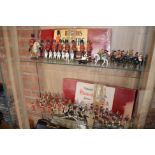 Collection of Vintage 1950s 'Britain's Historical Wooden and Lead Soldiers'