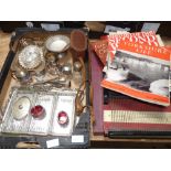 Plated items, zither and Yorkshire Life magazine vol 1 Number 1