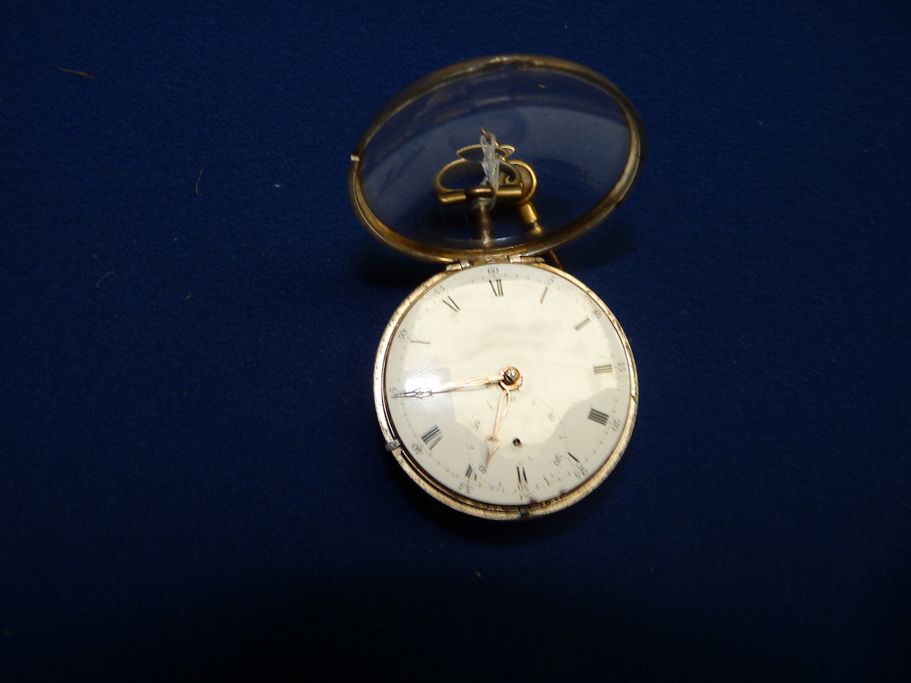 London Silver pocket watchby Rob Tickle Hellan? n 400 silver maker TC - Image 10 of 10