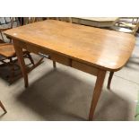 Kitchen table with drawer