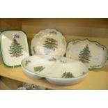 Selection of Spode Christmas Tree Ware