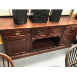 Mahogany sideboard