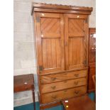 1.2x55cmx2.2m Liberty style Oak wardrobe