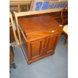 Antique Mahogany wash/cupboard