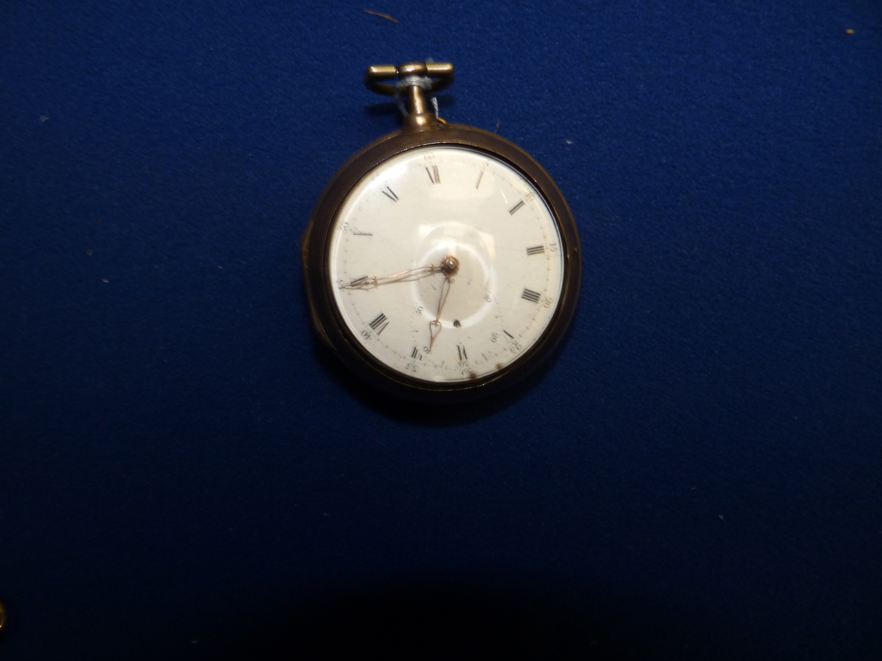 London Silver pocket watchby Rob Tickle Hellan? n 400 silver maker TC - Image 8 of 10
