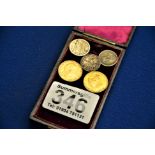 1871 and 1903 Half Sovereigns etc