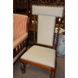 Victorian prayer chair