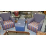 Pair of lounge chairs