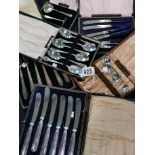 Silver & Plated Cutlery Sets