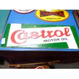 Castrol Motor Oil Repro Cast Iron Sign